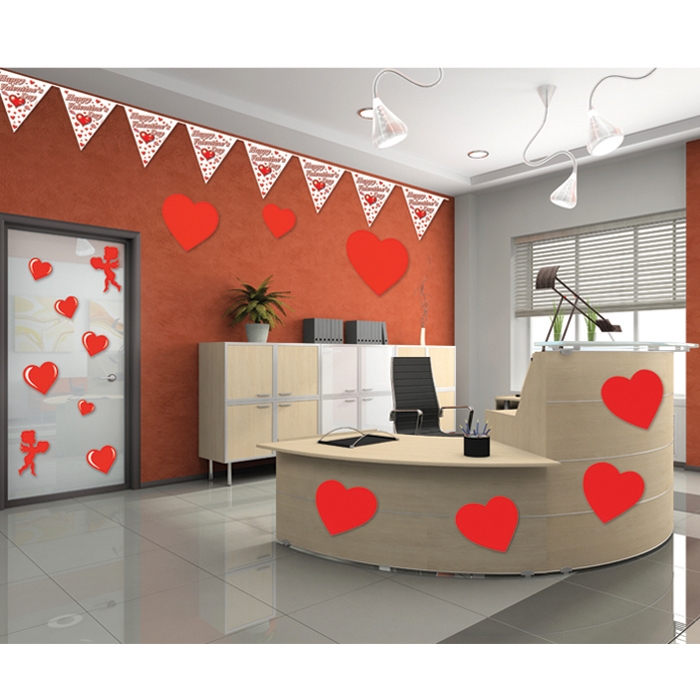 How to decorate your office for valentines day