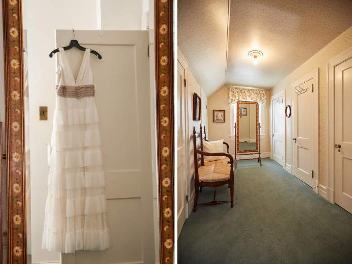 How to decorate a bride's dressing room