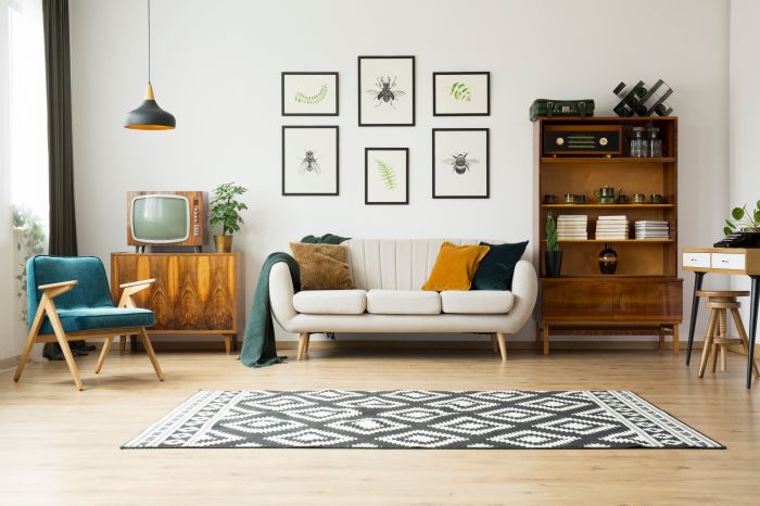 How to decorate your living room simple