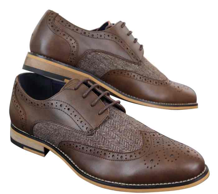 Oxfords leather men's breathable casual dress shoes