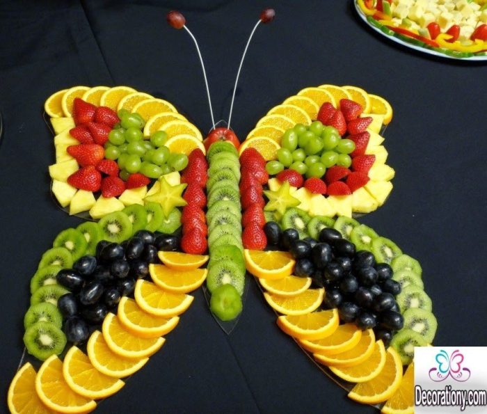 How to make fruit salad decoration