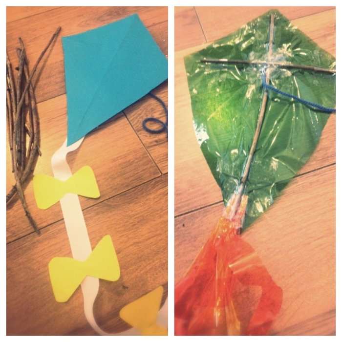 How to make paper kite decoration